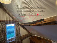 Woodworm inspection of beams in property in Worcestershire