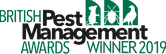 British pest management awards winner 2019 logo