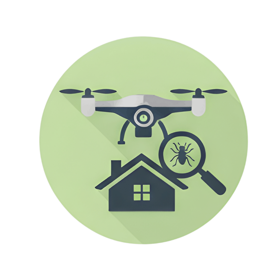 Drone inspection icon