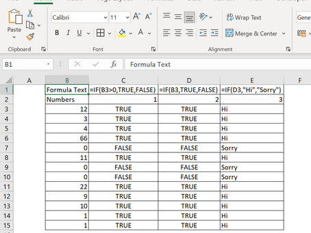 Testing the boundaries of Excel functions - Part 1