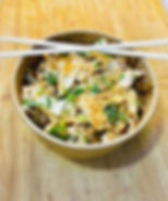 Pad thaï poulet