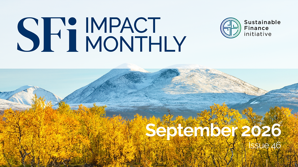 SFi September 2026 Newsletter