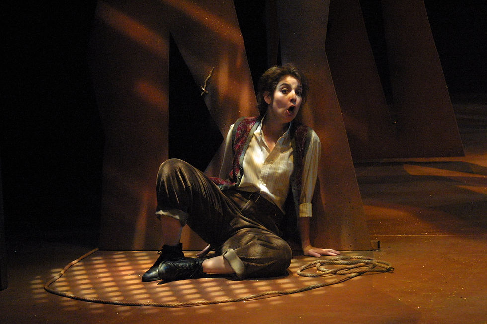 Sarah Jillian Cox as Hansel, Stowe Opera 2003