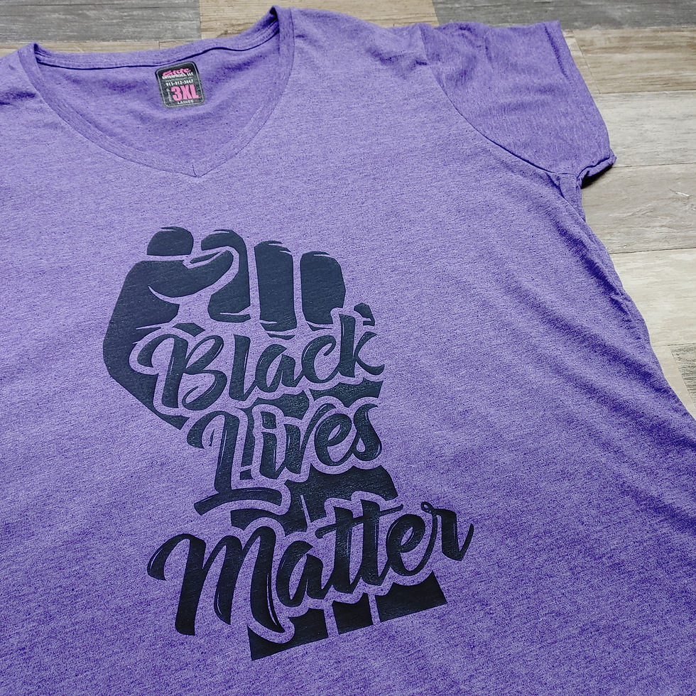 Thumbnail: 915 Black Lives Matter - Ladies V-Neck