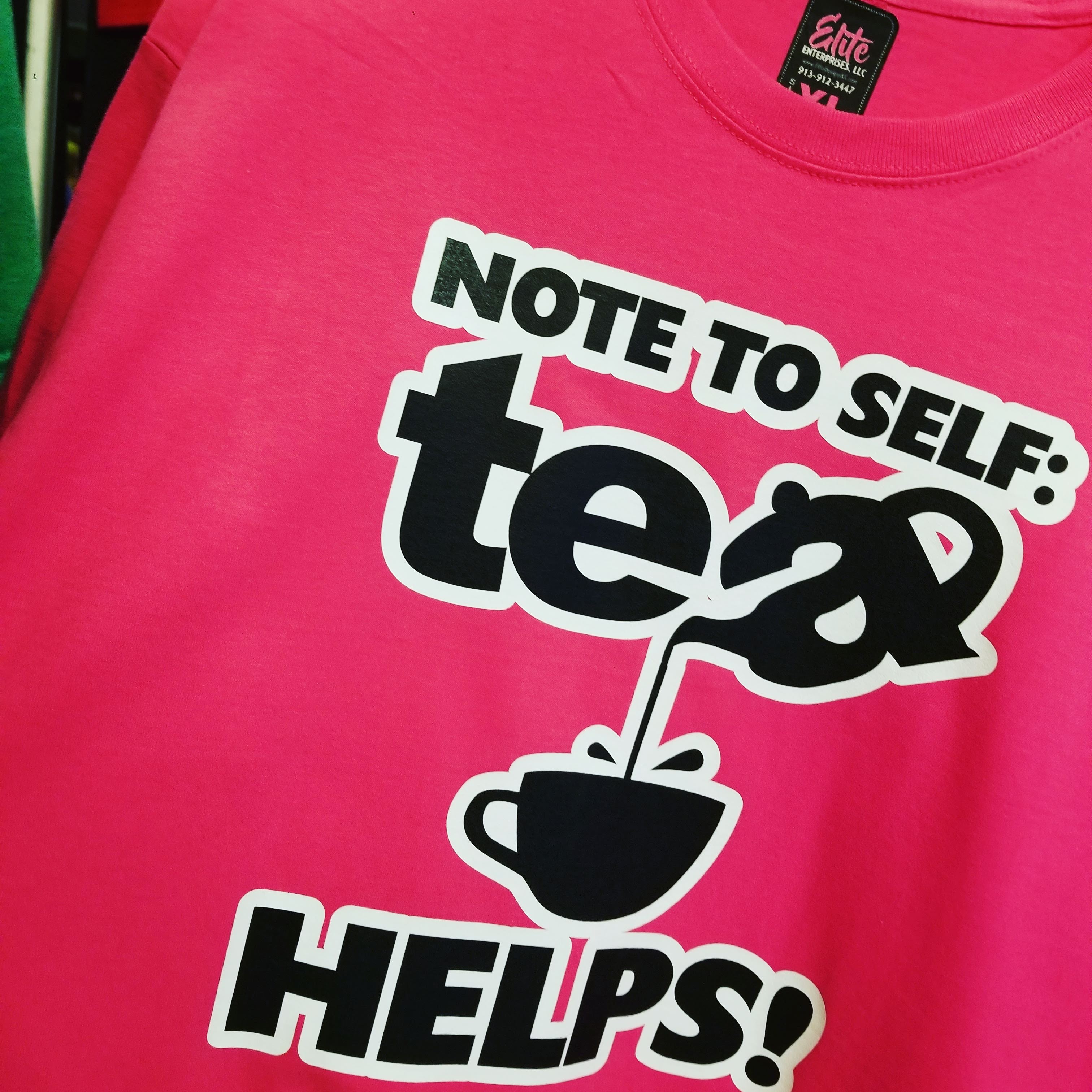 Graphic "Tea" Shirt Collection Elite Enterprises
