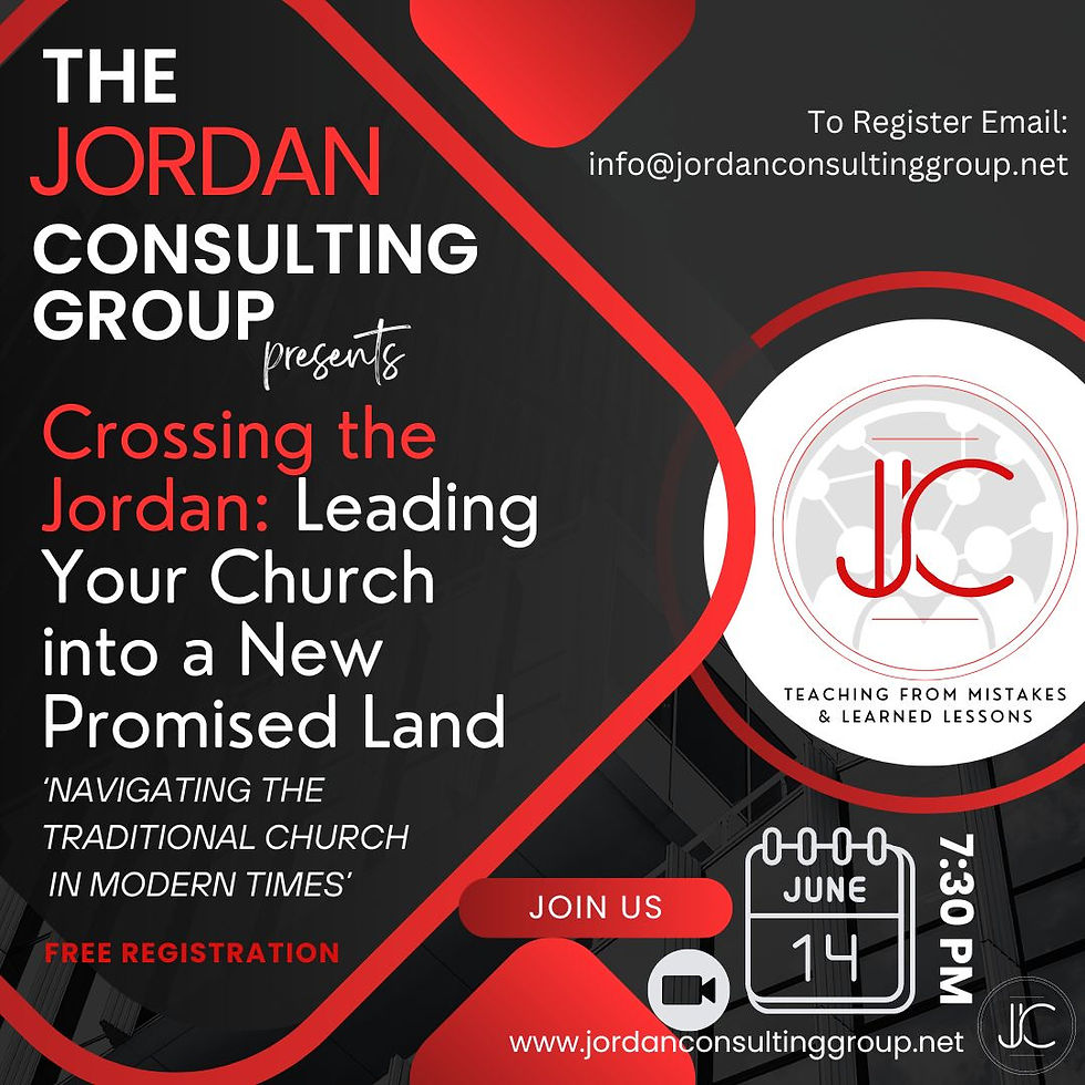 Crossing the Jordan: Leading Your Church into a New Promised Land