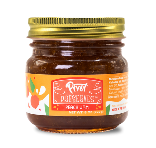 Peach - 8 oz | Pivot Preserves