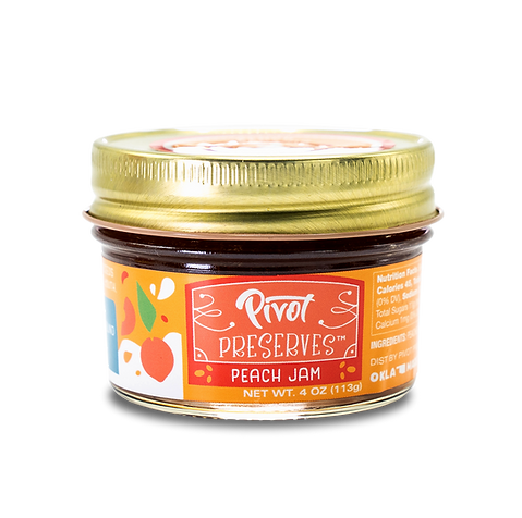 Peach - 4 oz | Pivot Preserves