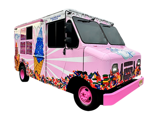 Blue Rain Truck
