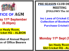 Notice of Nominations Received - Annual General Meeting 2023
