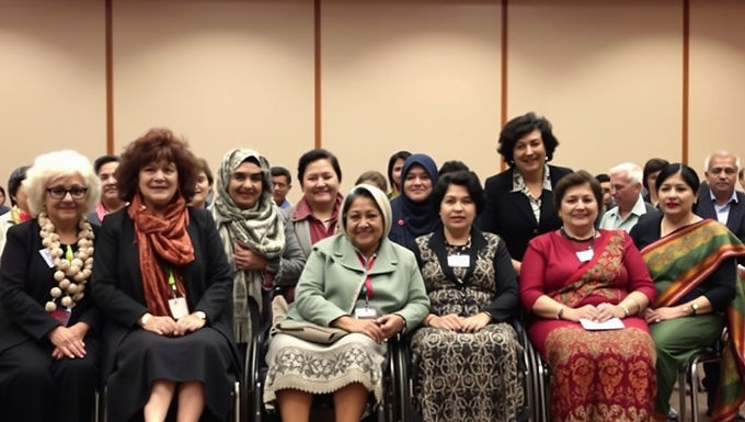 meeting participants in room listening