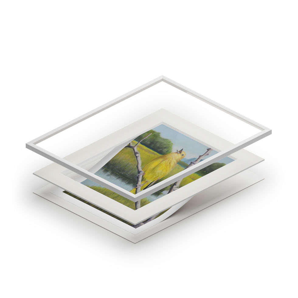 Thumbnail: Fine Art Giclée Prints (with matt frame)