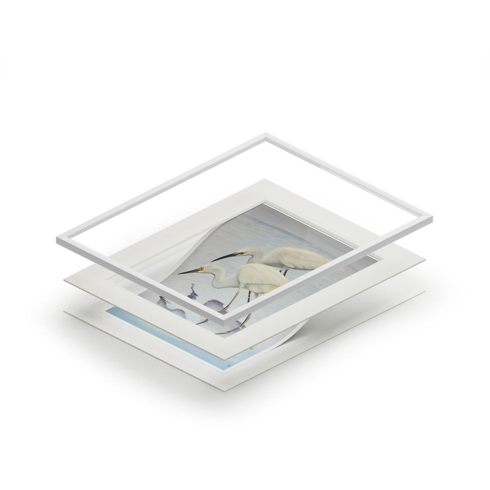 Thumbnail: Fine Art Giclée Prints (with matt frame)