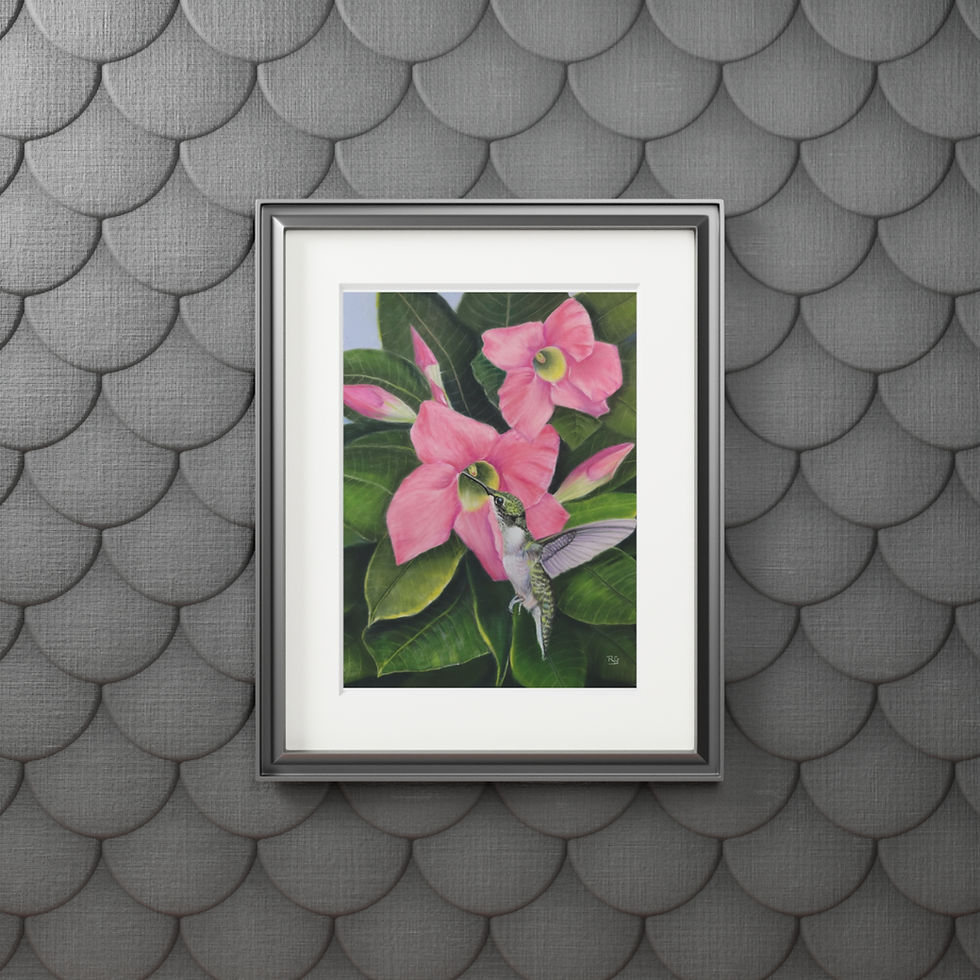 Thumbnail: Fine Art Giclée Prints (with matt frame)