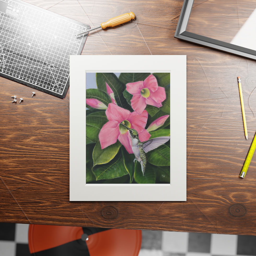 Thumbnail: Fine Art Giclée Prints (with matt frame)