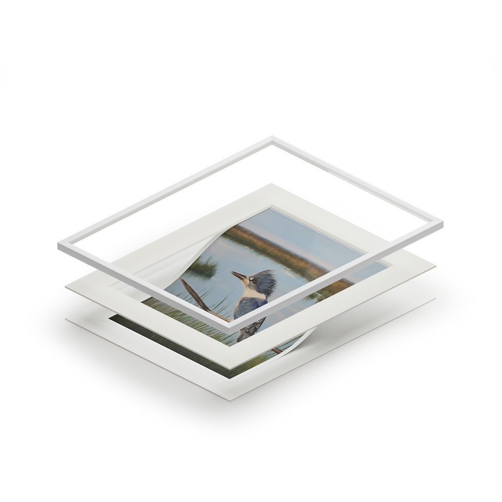 Thumbnail: Fine Art Giclée Prints (with matt frame)