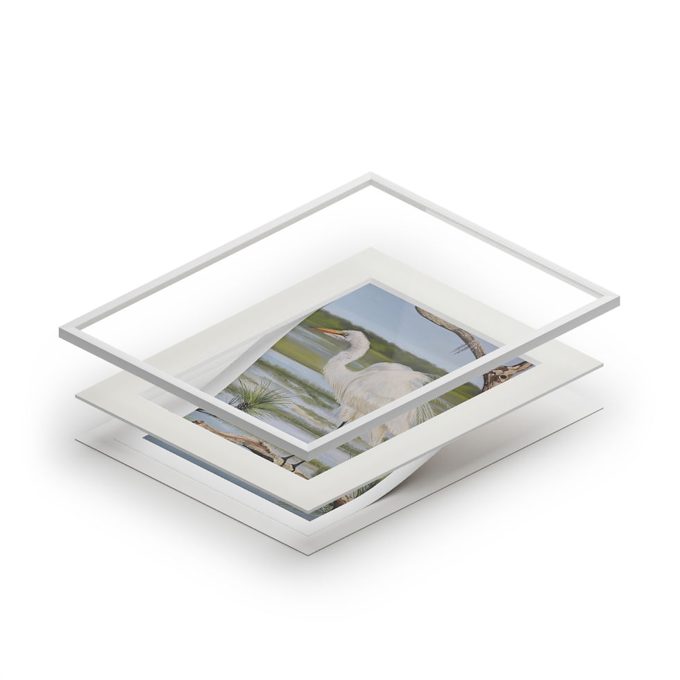 Thumbnail: Fine Art Giclée Prints (with matt frame)