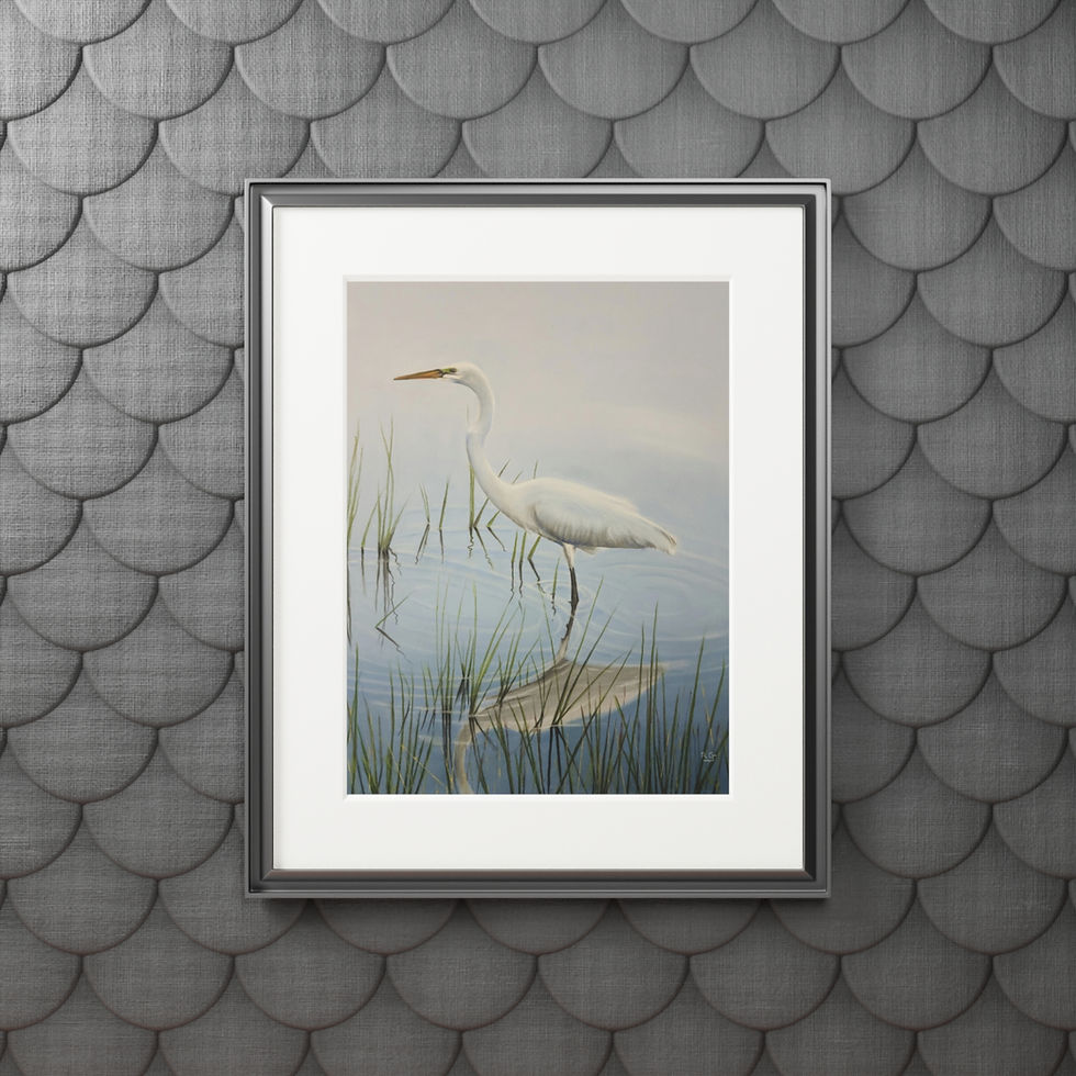 Thumbnail: Fine Art Giclée Prints (with matt frame)