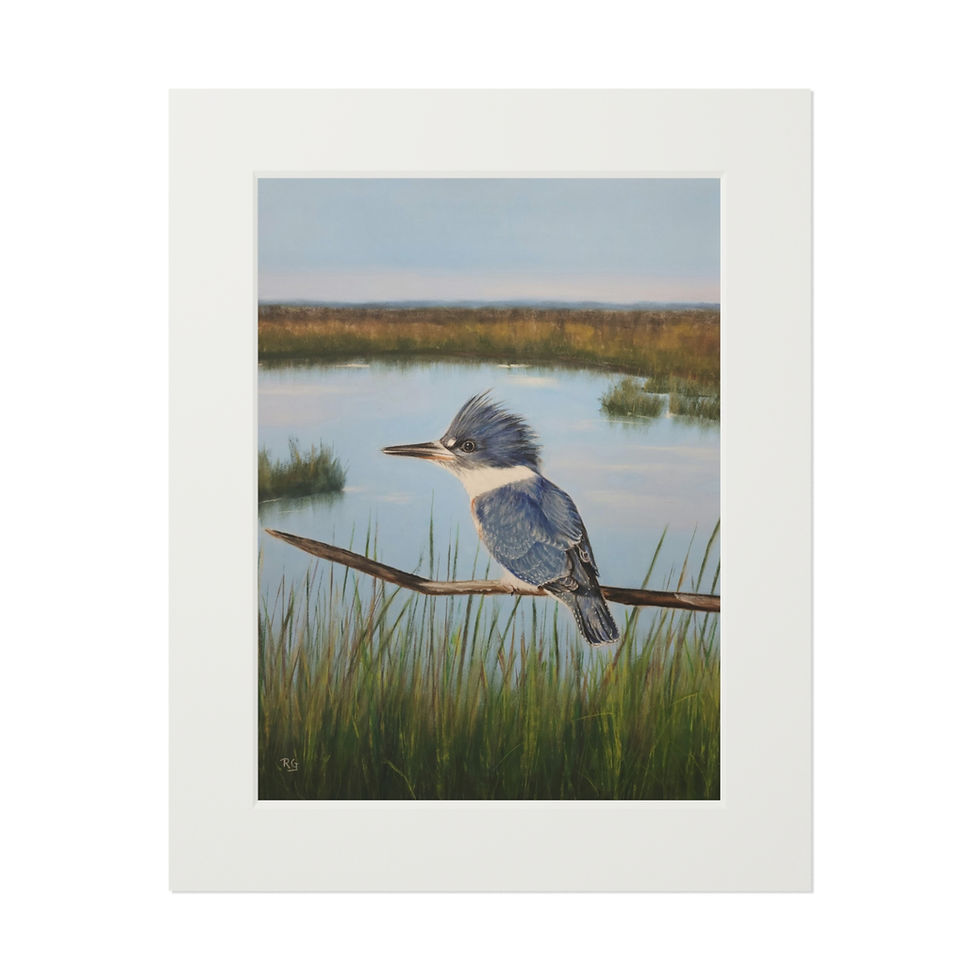Thumbnail: Fine Art Giclée Prints (with matt frame)
