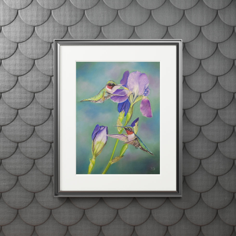 Thumbnail: Fine Art Giclée Prints (with matt frame)