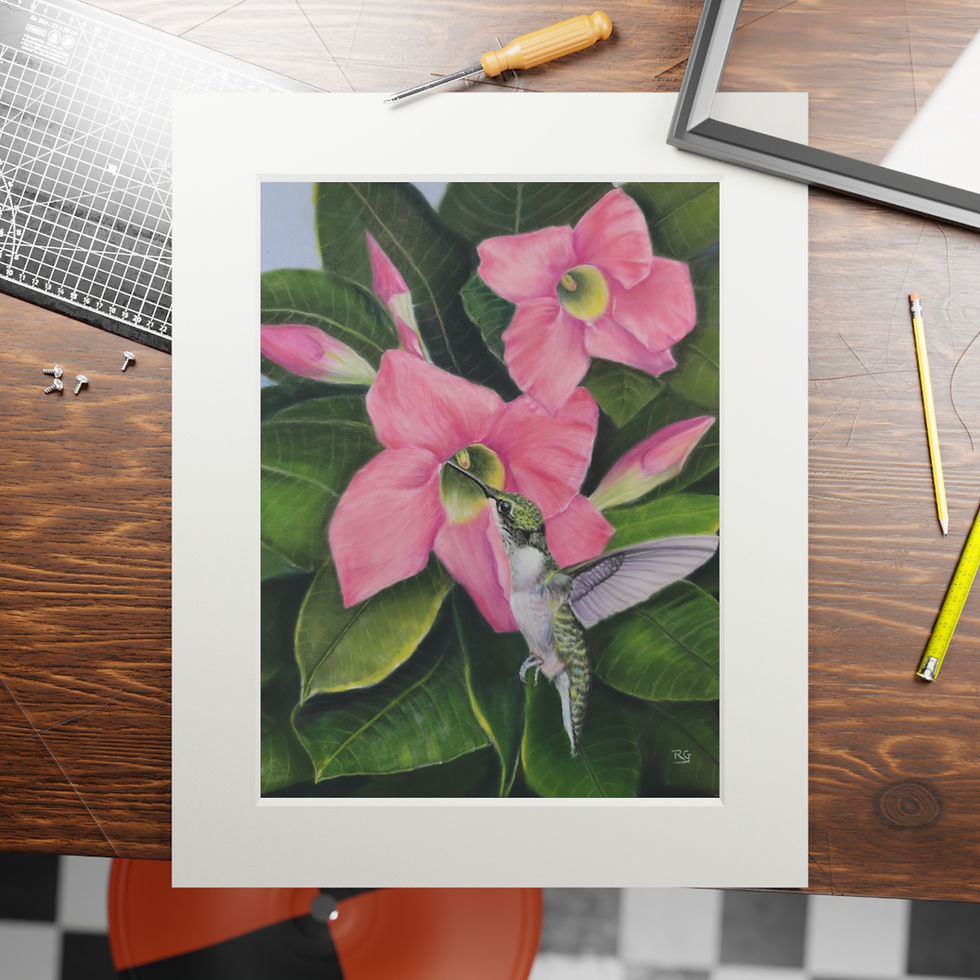 Thumbnail: Fine Art Giclée Prints (with matt frame)