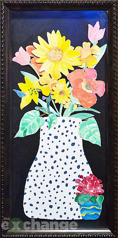 "The Bouquet of Us", Nazareth Memory Center Art Cart group project, Older Artists of PA Showcase 2026, Harrisburg, State Capitol, PA Department of Aging, Pennsylvania Creative Industries