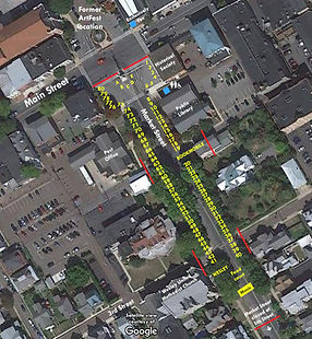 2026 ArtFest layout, Bloomsburg, Pennsylvania, poduced by The Exchange