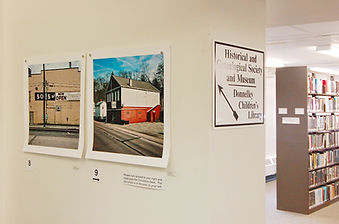 Bloomsburg Public Library, "Out of Man", Brian Cohen photos