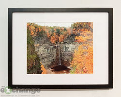 Joseph Palochko -- Tall Waterfall, Autumn – Trumansburg, NY