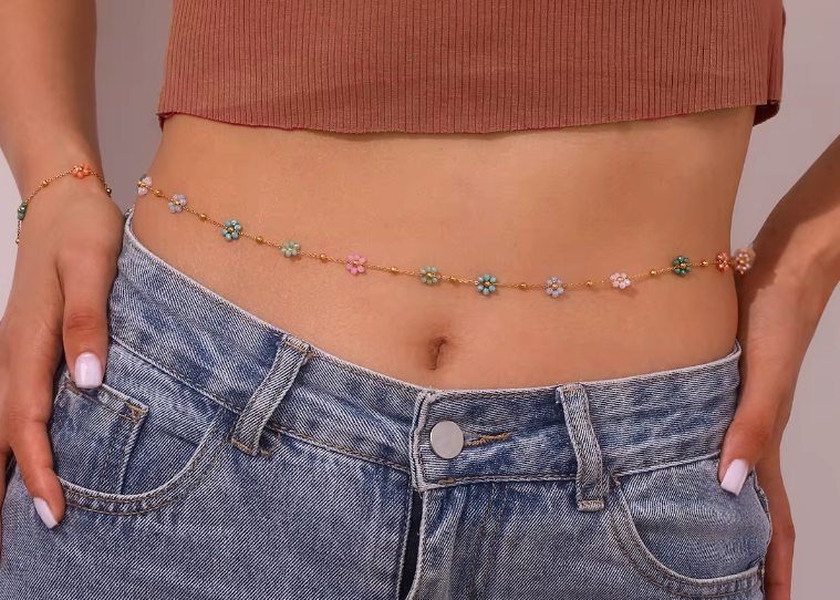 Thumbnail: Flower Waist Chain