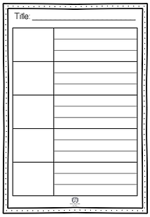 Procedure Writing Template for Kindergarten Procedure Writing Template for Kindergarten