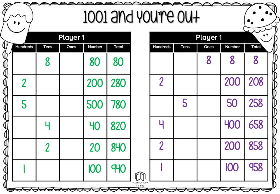 1001 and Out