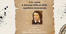 Prireditev ob kulturnem prazniku z Lojzetom Fliskom