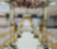 Golden Devdas Mandap at Prajapati Hall Leicester