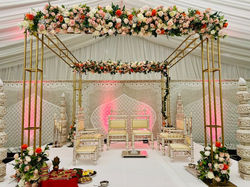 Anika Gold Mandap at Sports Connexion Coventry
