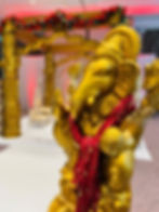 Golden Devdas Mandap at Belfry Hotel & Resort