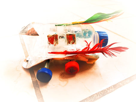 Actividad 4. Carro cohete hecho en casa