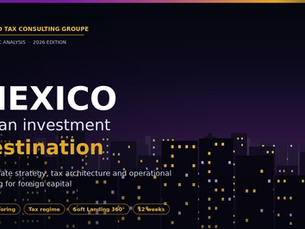 Mexico as an Investment destination