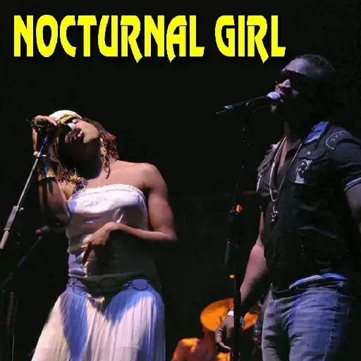 imagem de divulgação da música Nocturnal Girl cantada pela dupla Klyve ft Tammi & Nu Bryan