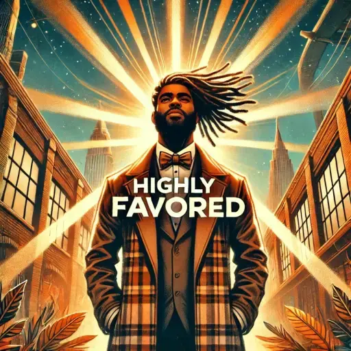 imagem de divulgação da música Highly Favored do músico Elijah