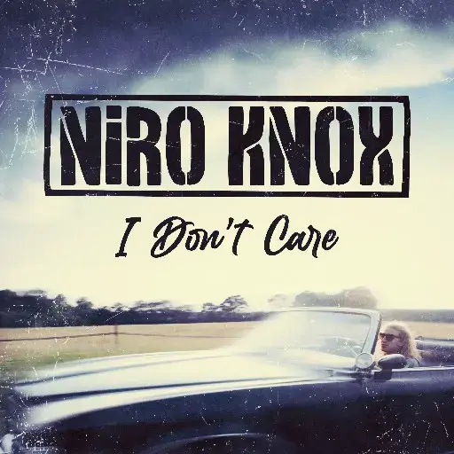 imagem de divulgação da música I Don't Care do cantor Niro Knox
