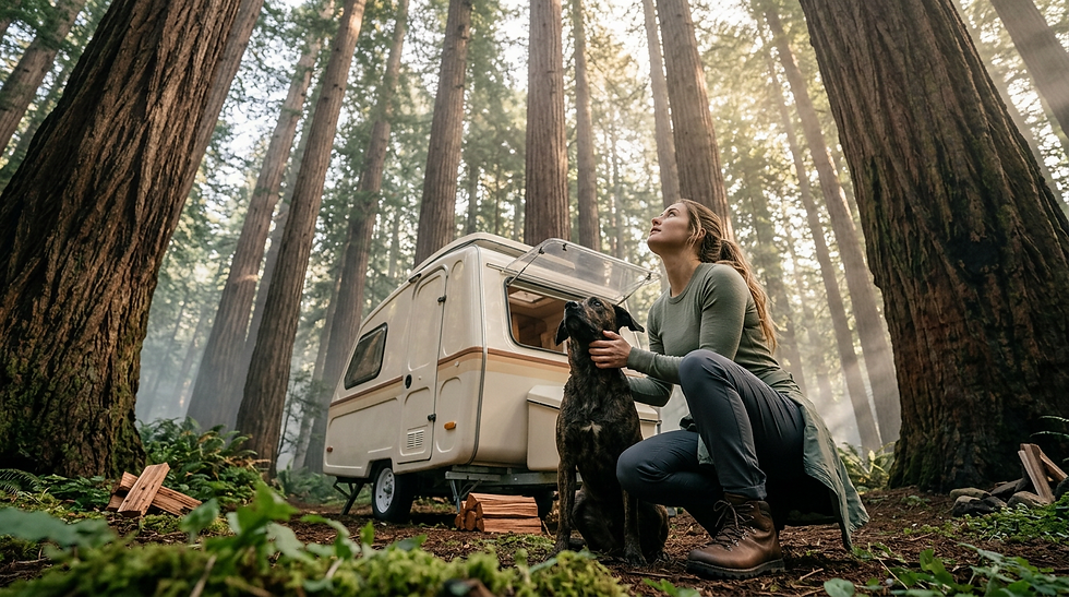 Dispersed Camping Pacific Northwest Beginners: Lightweight Fiberglass