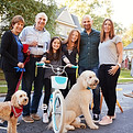 Happy Family with Pets