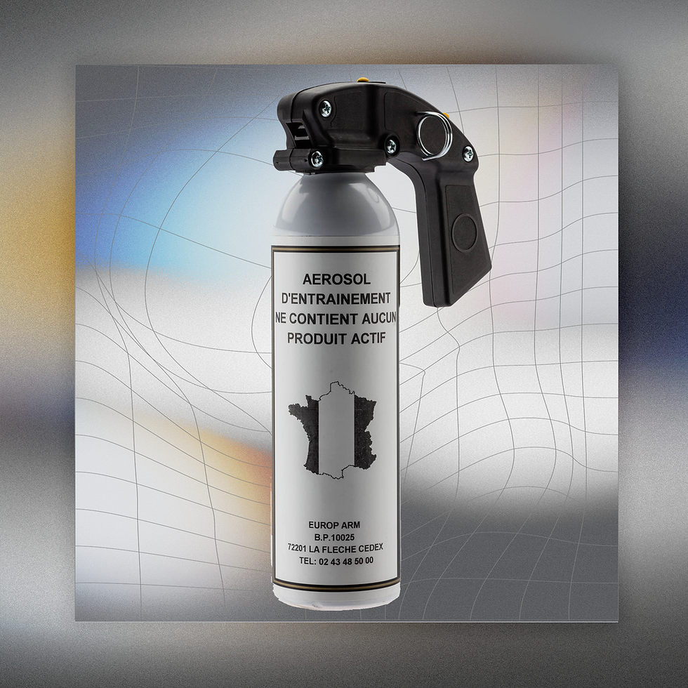 Aérosol d'entraînement 300 ml - Gaz inerte avec poignée