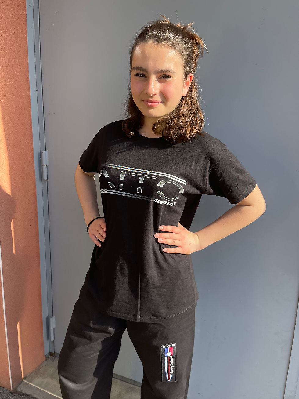 T-shirt enfant AITO Noir