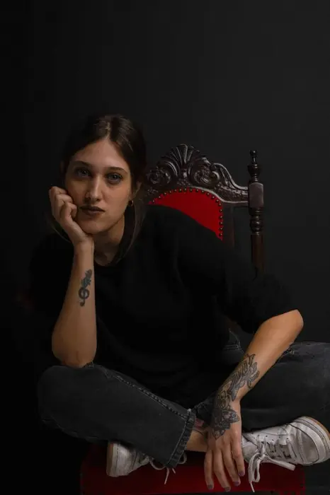 Kat Kontodima, tattoo artist at Unclechronis Tattoo studio in Athens