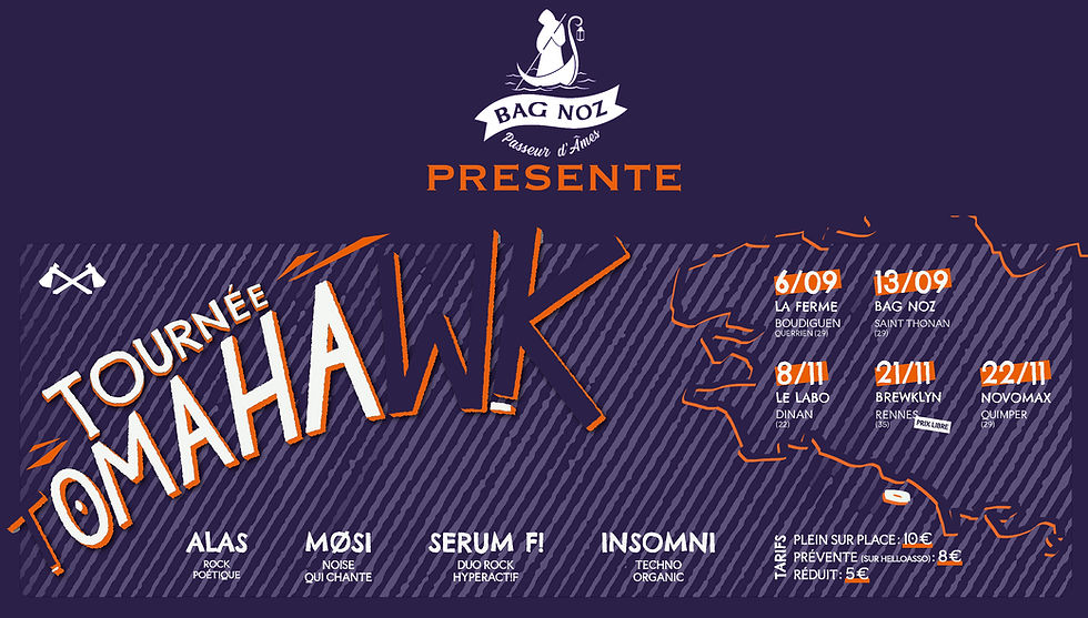 Concerts du collectif Tomahawk