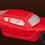 Thumbnail: Red classic car sugar decoration