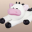Thumbnail: Adorable fondant cow cake decoration