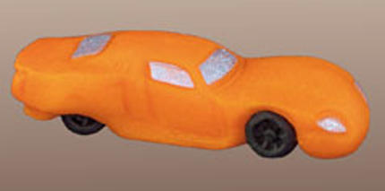Thumbnail: Orange miniature car model